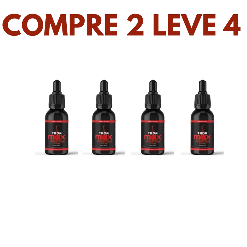 Tadamax: Revolucione a sua Potência Sexual (30ml)