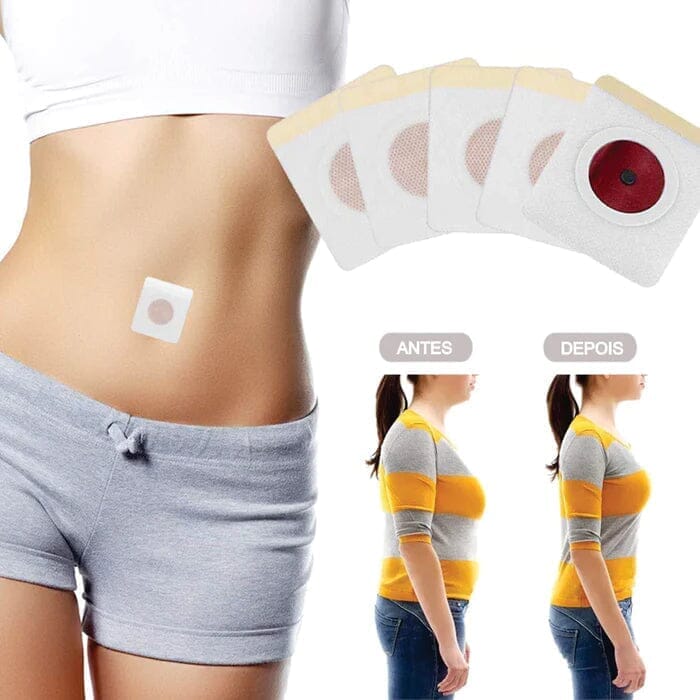 Compre 1 Leve 3 - Adesivo Emagrecedor Detox Slim Patch + Frete Grátis